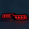 19-23 Subaru Forester Red  Left+Right Rear Bumper Light DRL Turn Signal