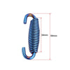 Motorcycle 2 x Blue Exhaust Muffler Deadener Springs Strainer
