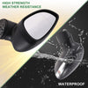 Ford Fiesta MK7 Manual Folding Black Left Side Door Mirror (2017-2019)