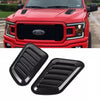 Universal AC () 2 x Car Hood Bonnet Vent Air Flow Intake Scoops