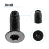 Jeep Wrangler CJ7 YJ TJ Tailgates 10 x Torx Screws (1976-2006)
