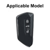 VW Golf MK8 Black Carbon Fiber Remote Key Cover Case (2020-2021)