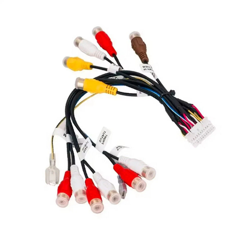 Pioneer Avic-F900Bt, Avic-F90Bt 24Pin Audio RCA Wire Harness (2007-2010)