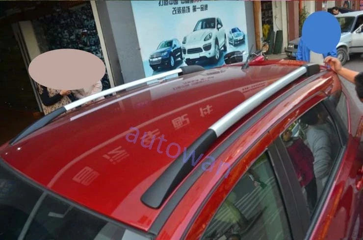 Nissan Qashqai Roof Rack Silver & Black Alloy Racks (2007-2013)