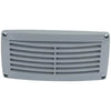 Boat / Caravan / Camper Grey Plastic Tapered Edge Louvre Vent 203x103x18mm