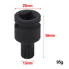 Car 2 x Screw Removal Sleeve with 3/8" Square Driver