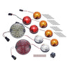 Land Rover 90 / 110 10Pcs LED Light Upgrade Kit (1983-1990)