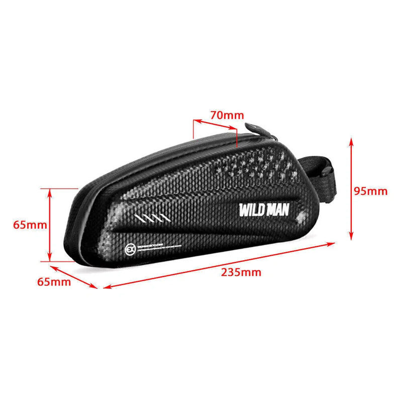 WILDMAN Road MTB Mountain Bike Waterproof Top Tube Cycling Bag