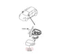 Mitsubishi Mirage A10 LH Mirror Cover Black (2012-2022)