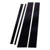 Honda Pilot Piano Finish Black Window Pillar Post Door Covers (2016-2022)