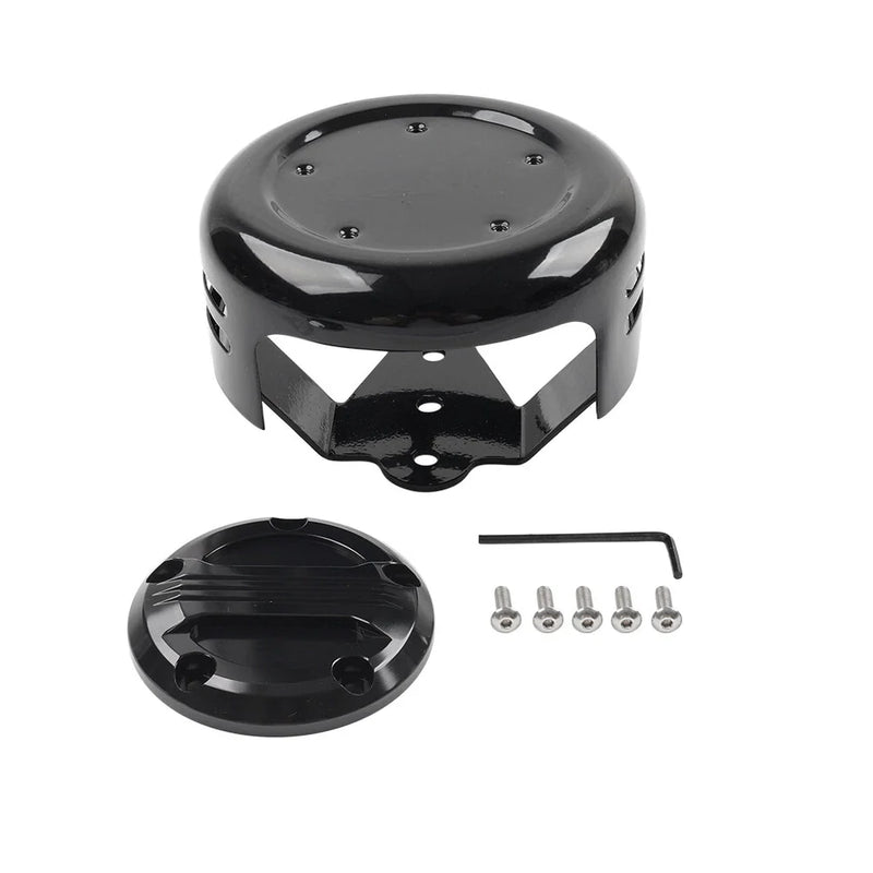Harley Dyna Softail Sportster XL 5 Hole Horn Cover (1991-2023)