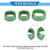Dodge Challenger Tune Switch Knob Cover Ring 3 Pcs Green (2015-2019)