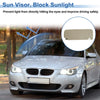 BMW 5 Series F10 Sedan (2011-2017) Beige Left Side Sun Visor