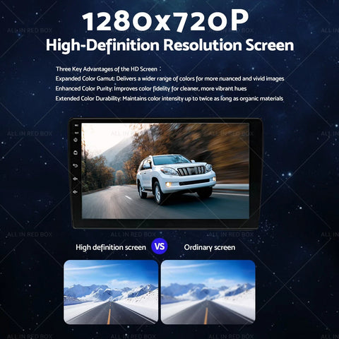Toyota Prado (2002-2009) Android 13 GPS 4+64G CarPlay Stereo Head Unit