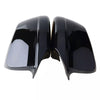 BMW F10 535i 528i 525i 550i Gloss Black Side Mirror Covers (2011-2013)