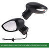 Ford Fiesta MK7 Manual Folding Black Left Side Door Mirror (2017-2019)