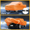 GMC Sierra Orange Cotton with Zipper Car Cover Waterproof All Weather