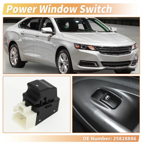 Chevrolet Impala Limited Rear Side Power Window Switch