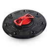 Kawasaki Ninja 500, ZX-6, ZX-7, ZRX-1100, GPZ500 Red Fuel Gas Tank Cap Cover