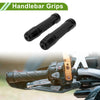 Motorcycle Rhombus Black Hand Grips Cover / 7/8" 22mm