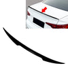 Audi A4 S4 B9 Sedan Glossy Black Rear Trunk Wing Spoiler (2017-2024)