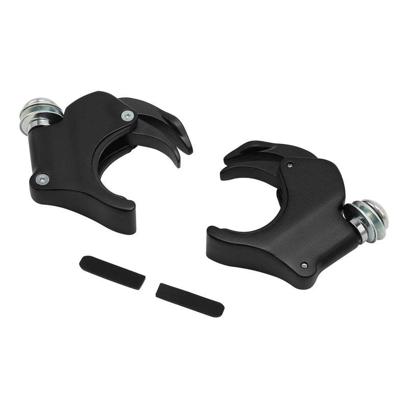 Harley Dyna Fat Street Bob FXDB FXDF VRSCB Windshield Clamps 49mm