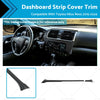 Toyota Hilux Revo ABS Carbon Dashboard Strip Cover (2015-2024)