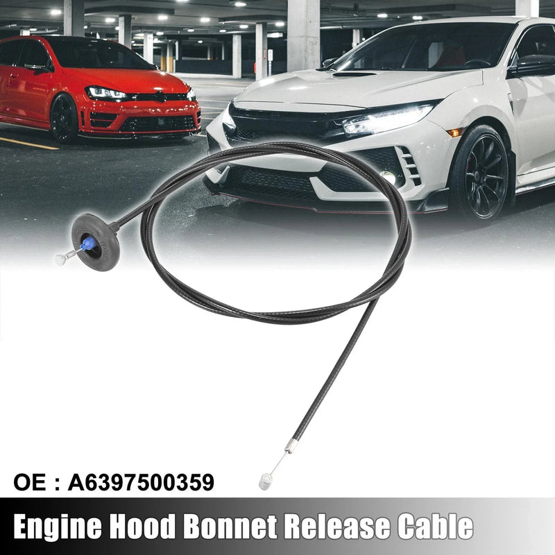 Mercedes-Benz Vito Viano Engine Hood Bonnet Release Cable (2003-2014)