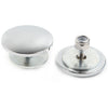 Harley Street Glide Trike Chrome Aluminum Inner Fairing Mirror Plugs (2009-2023)