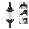 Bikes Black Universal 8MM 5/16 Inline Reusable Motorcycle Gas Fuel Filter