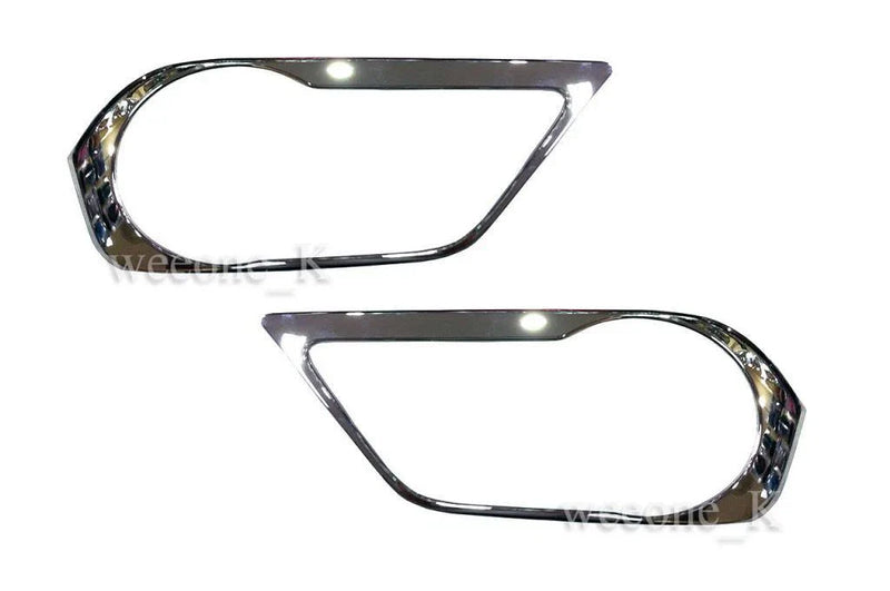 Isuzu MU-X Fog Light Covers (2013-2015)