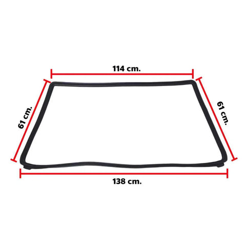 Front Windshield Rubber Glass Seal Fits Toyota Hilux LN85 Ute Truck 1989-95 EBDE