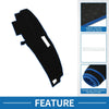 Ford Ranger 1989-1994 Sun Protector Pad Black Blue Dashboard Cover Mat