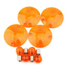 Harley Davidson Road King 4 x Turn Signal Light Amber Lens Covers (1994-2010)
