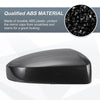 Nissan Sentra Rearview Mirror Cover Cap  Black Carbon Fiber (2007-2012)