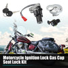 Yamaha XVS125 Drag Star Ignition Switch Fuel Gas Cap Seat Lock