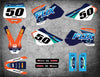 KTM 50 (2002-2008) FOXY STYLE Stickers Custom Graphics Full Kit
