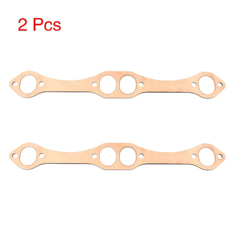Chevy 327 305 350 383 Engine 2 x Exhaust Manifold Gaskets (1967-1995)