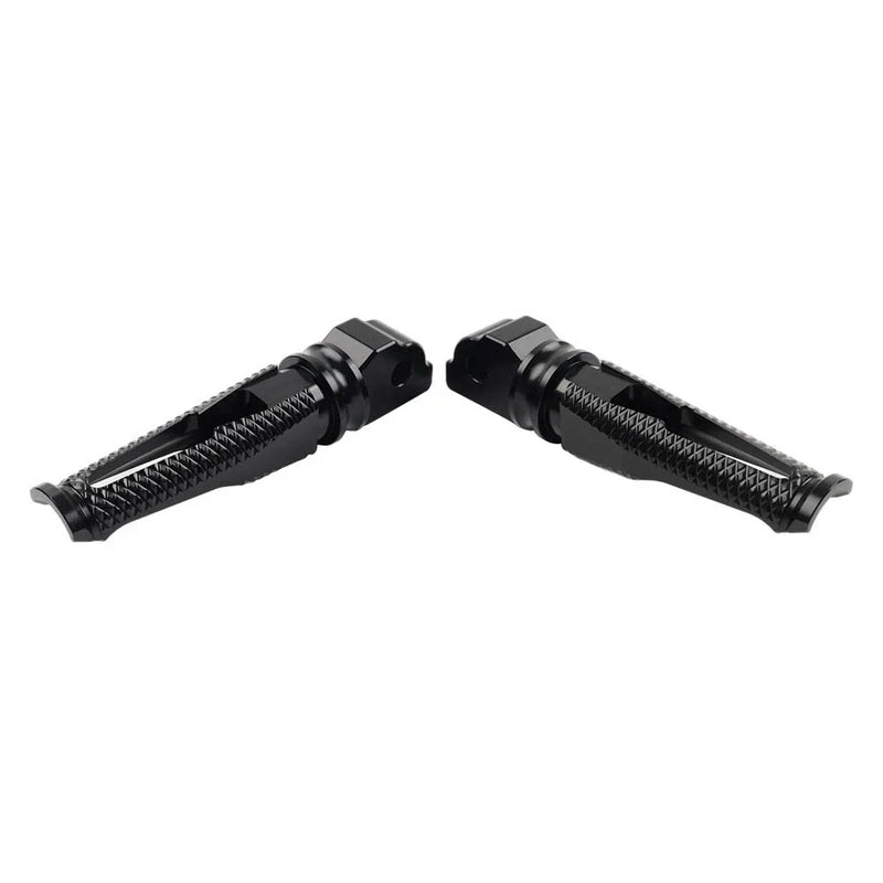 BMW HP4 S1000RR S1000R Black Rear Passenger Foot Pegs (2012-2020)