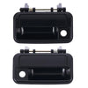 Suzuki Swift Door Handle Outer Set of 2 Black Front Left+Right (1989–1999)