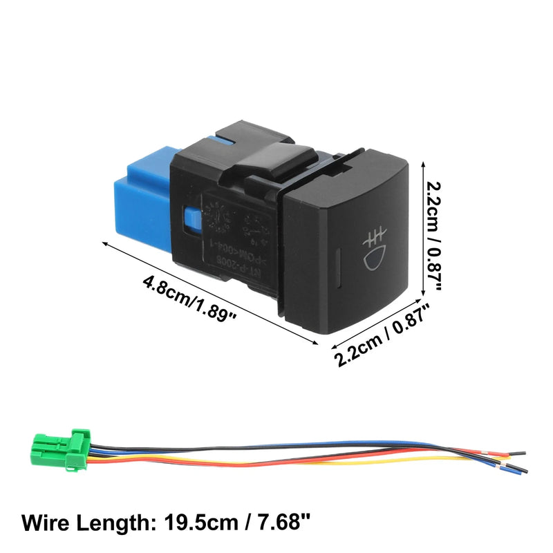 Toyota 1 Pcs Rear Fog Light Switch with Wire