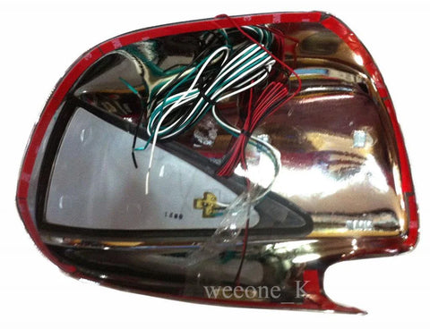 Toyota Hilux MK7 L.E.D Chrome Mirror Covers (2012-2013)