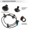 Chevrolet Silverado 1500 ABS Wheel Speed Sensors (2007 - 2013)