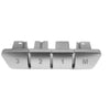 Mercedes Benz SLK Class Silver Right Seat Control Switch Cap (2011-2015)