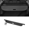 Jeep Compass (2017-2024) Black Fiber Car Trunk Retractable Cargo Cover