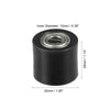 Motorcycle Black 10mm Drive Chain Pulley Roller Slider Tensioner Wheel Guide