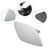 BMW 335i Silver Tone 1x Front Bumper Headlight Washer Cover Cap