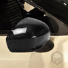 Nissan GTR 2012-2018 Overlay Real Carbon Fiber Wing Mirror Cover Caps Fit