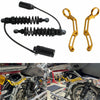 Harley FLTRX FLHR FLHX FLTRXSE Remote Reservoir Rear Suspension Shocks (14-23)