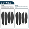 BMW 3 Series (2013-2019) Black 1 Set Kick Pad Sticker Leather